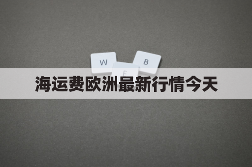 海运费欧洲最新行情今天(2021年欧洲海运费)