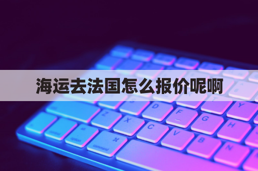 海运去法国怎么报价呢啊(法国到中国海运路线)