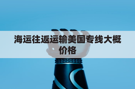 海运往返运输美国专线大概价格(海运往返运输美国专线大概价格多少)