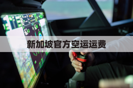 新加坡官方空运运费(新加坡空运超过多少需要交税)