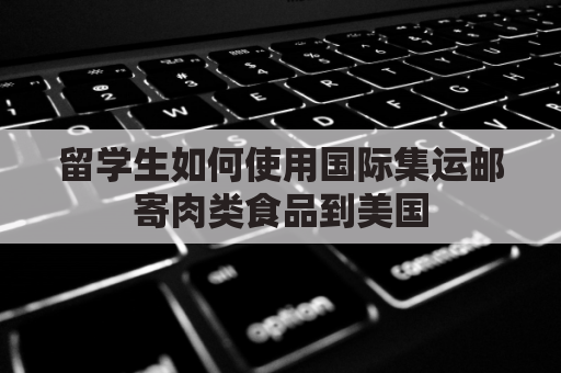 留学生如何使用国际集运邮寄肉类食品到美国