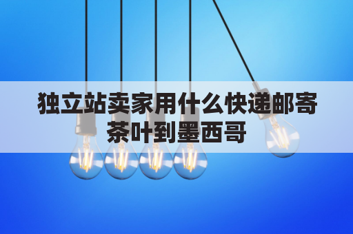 独立站卖家用什么快递邮寄茶叶到墨西哥