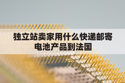 独立站卖家用什么快递邮寄电池产品到法国