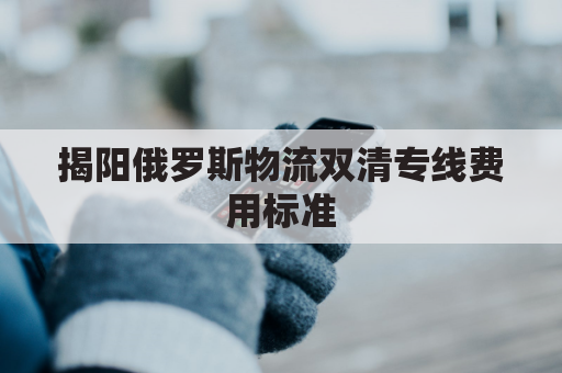 揭阳俄罗斯物流双清专线费用标准(俄罗斯货物清关需要什么资料)