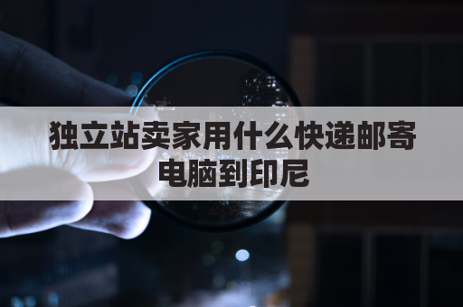 独立站卖家用什么快递邮寄电脑到印尼