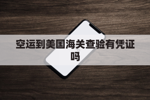 空运到美国海关查验有凭证吗(空运到美国海关查验有凭证吗现在)