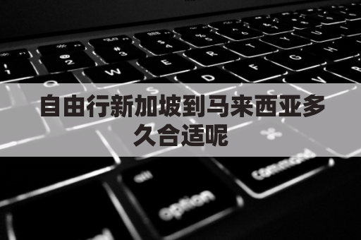 自由行新加坡到马来西亚多久合适呢(新加坡到马来西亚需要多长时间)