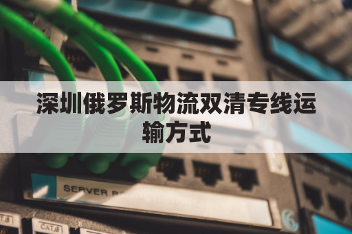 深圳俄罗斯物流双清专线运输方式(俄罗斯清关公司)