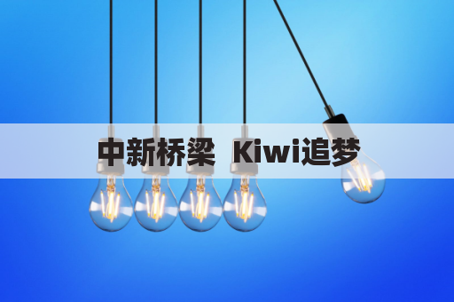 中新桥梁  Kiwi追梦