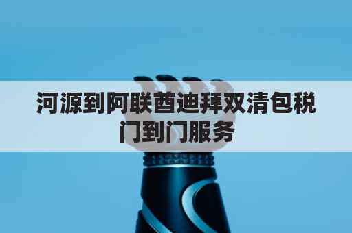 河源到阿联酋迪拜双清包税门到门服务