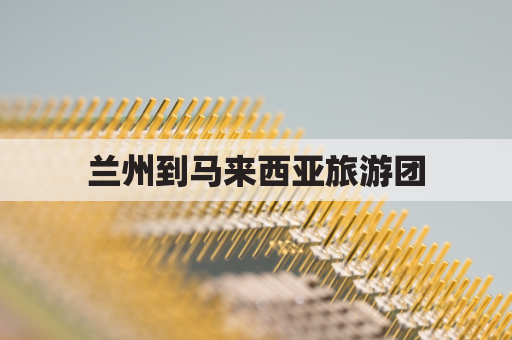 兰州到马来西亚旅游团(兰州到马来西亚旅游团报价)