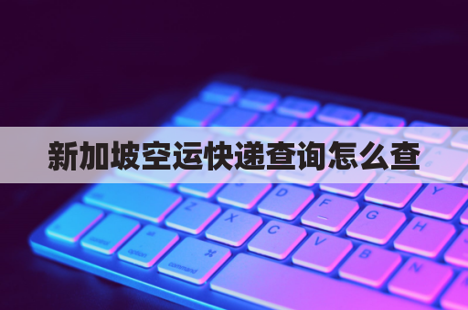 新加坡空运快递查询怎么查(新加坡空运快递查询怎么查不到)