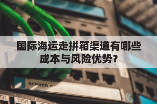 国际海运走拼箱渠道有哪些成本与风险优势？