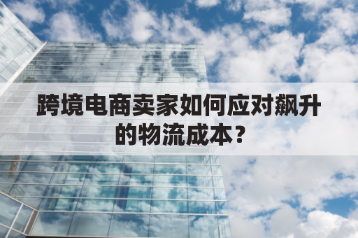 跨境电商卖家如何应对飙升的物流成本？