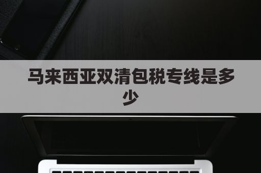 马来西亚双清包税专线是多少(马来西亚空运清关要多久)