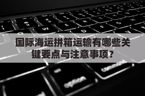 国际海运拼箱运输有哪些关键要点与注意事项？