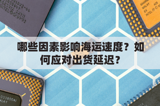 哪些因素影响海运速度？如何应对出货延迟？