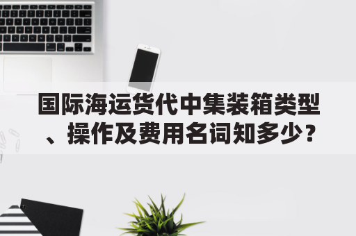 国际海运货代中集装箱类型、操作及费用名词知多少？