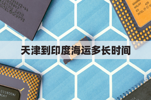 天津到印度海运多长时间(天津港到印度的船期)