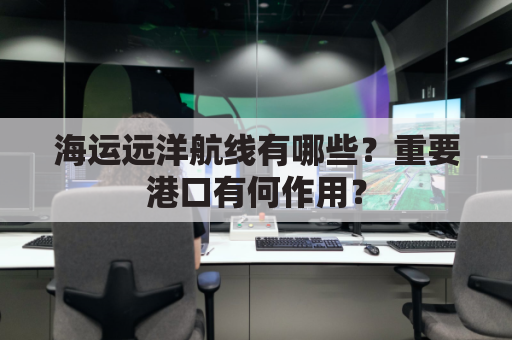 海运远洋航线有哪些？重要港口有何作用？