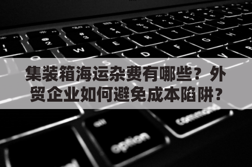 集装箱海运杂费有哪些？外贸企业如何避免成本陷阱？