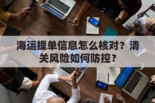 海运提单信息怎么核对？清关风险如何防控？