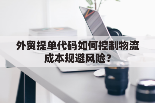 外贸提单代码如何控制物流成本规避风险？