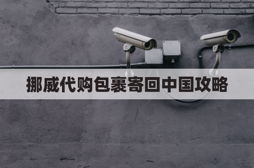 挪威代购包裹寄回中国攻略