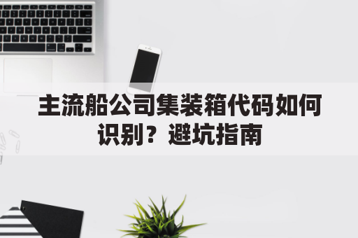主流船公司集装箱代码如何识别？避坑指南