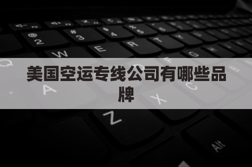 美国空运专线公司有哪些品牌(美国空运screening)