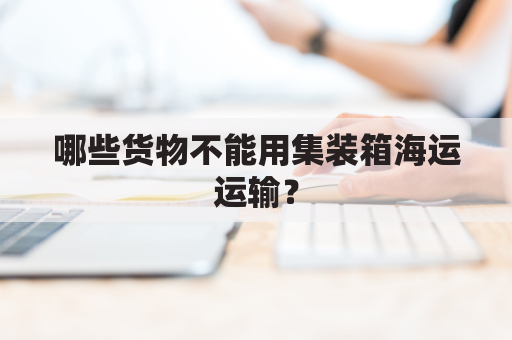 哪些货物不能用集装箱海运运输？