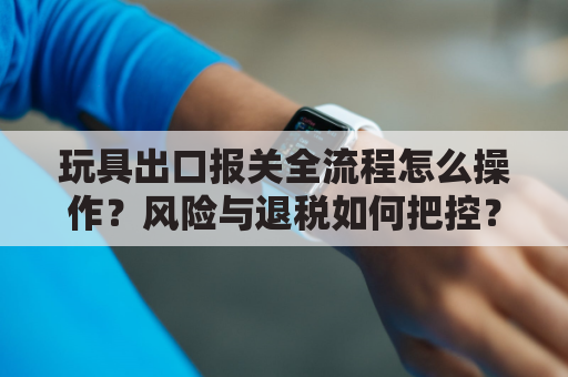 玩具出口报关全流程怎么操作？风险与退税如何把控？