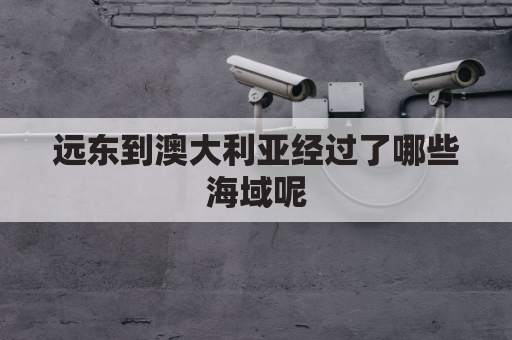 远东到澳大利亚经过了哪些海域呢(远东到澳新航线示意图)