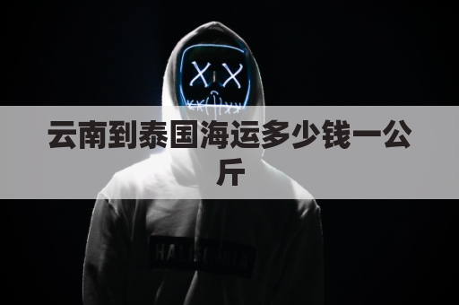 云南到泰国海运多少钱一公斤(云南到泰国的公路)