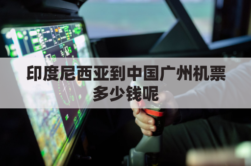印度尼西亚到中国广州机票多少钱呢(印度尼西亚到中国广州机票多少钱呢现在)