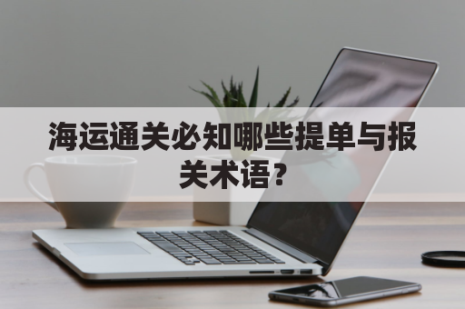 海运通关必知哪些提单与报关术语?
