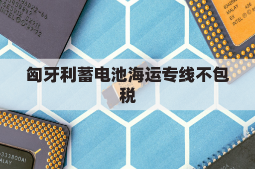 匈牙利蓄电池海运专线不包税(匈牙利到中国海运)