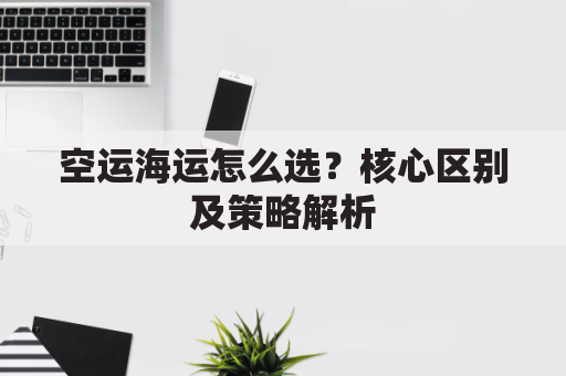 空运海运怎么选?核心区别及策略解析