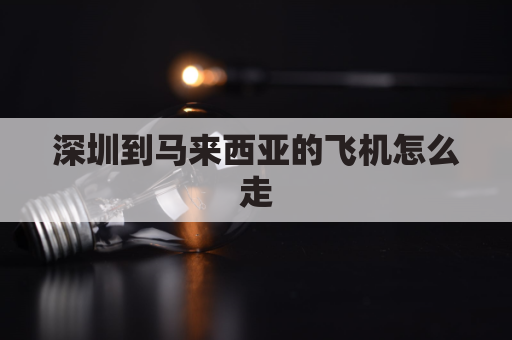 深圳到马来西亚的飞机怎么走(深圳到马来西亚飞机多长时间)