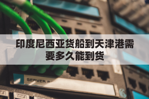 印度尼西亚货船到天津港需要多久能到货(印度尼西亚到中国海运费)