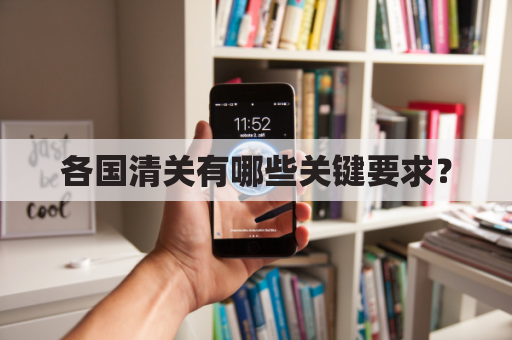 各国清关有哪些关键要求？