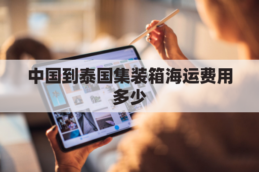 中国到泰国集装箱海运费用多少(泰国集货到中国大陆)