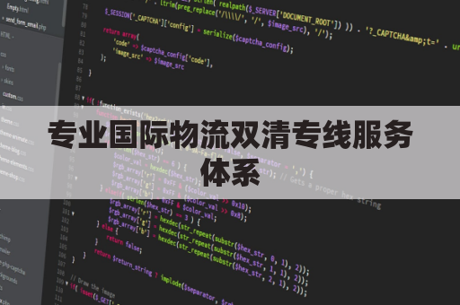专业国际物流双清专线服务体系(国际快递双清到门)