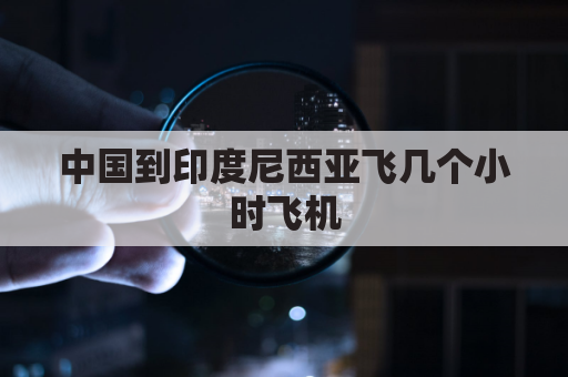 中国到印度尼西亚飞几个小时飞机(中国到印度尼西亚多长时间)