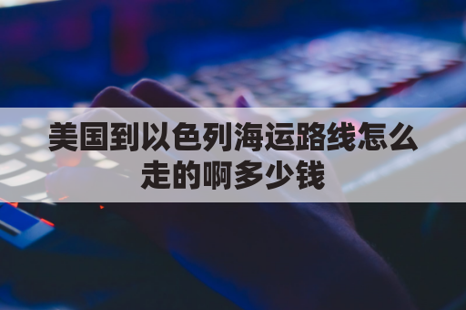 美国到以色列海运路线怎么走的啊多少钱(美国到以色列飞机要长时间)