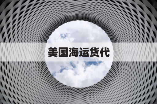 美国海运货代(美国海运货代公司)