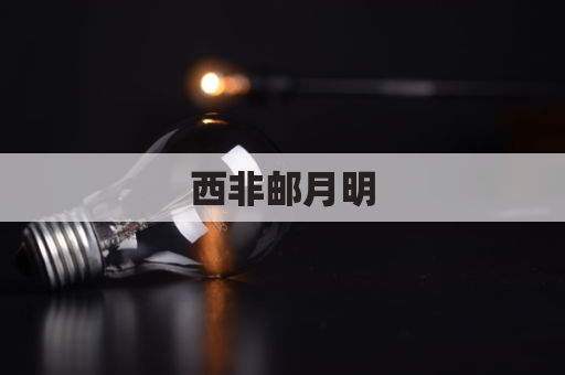 西非邮月明,塞内佳节香月饼