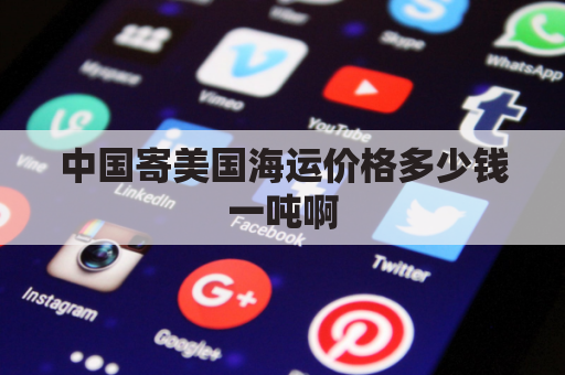 中国寄美国海运价格多少钱一吨啊(中国寄美国海运价格多少钱一吨啊现在)