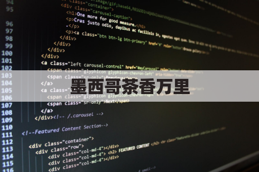 墨西哥茶香万里,快递千里寄情