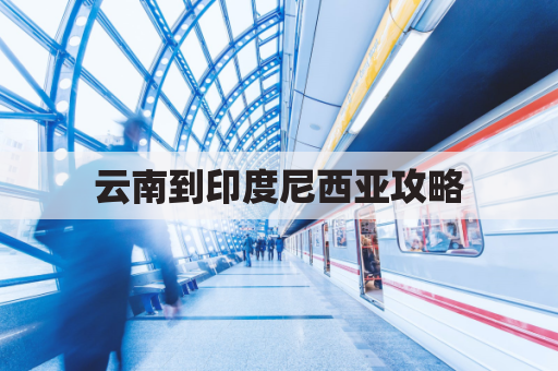 云南到印度尼西亚攻略(云南到印度尼西亚飞机票多少钱)